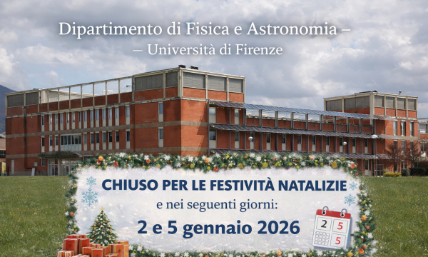 Chiusure per le feste!