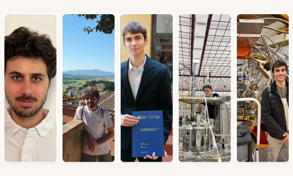 Nostri studenti risultati vincitori di selezioni nazionali e internazionali nel campo della fisica delle particelle, complimenti!