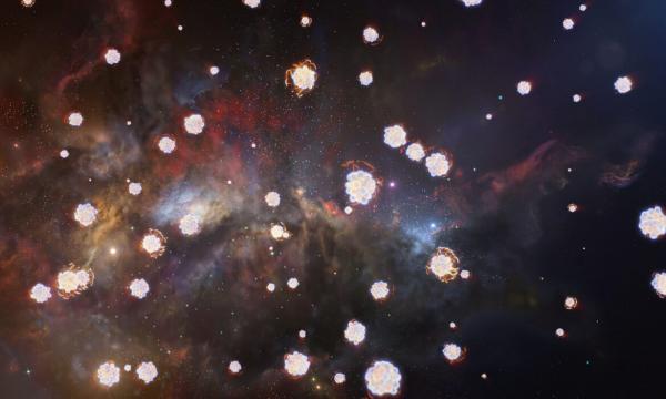 In remote nubi di gas, le tracce delle prime stelle.