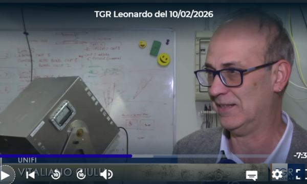 Il gruppo di ricerca sui muoni al TG3 a TG Leonardo!