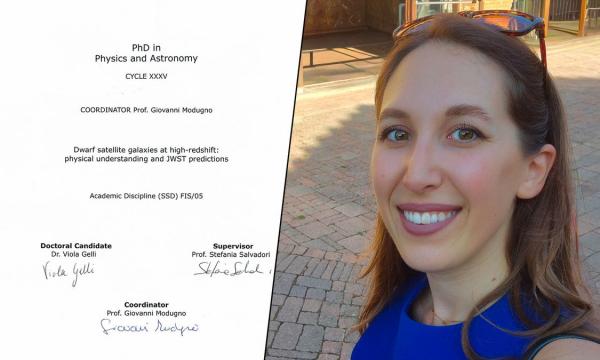 Complimenti alla Dr.ssa Viola Gelli che ha vinto il premio Gratton per la miglior PhD Thesis italiana in Astrofisica nel biennio 2023-2025!