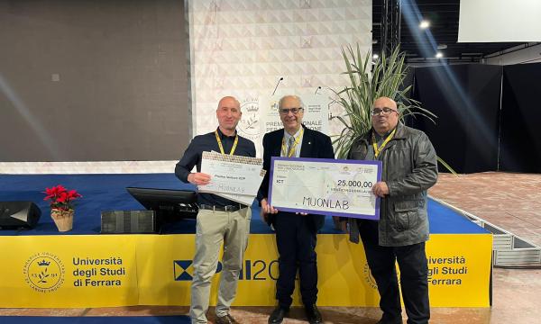 Prestigioso successo per MuonLab, spin off del nostro dip e dell'INFN alla 23esima edizione del Premio Nazionale per l&rsquo;Innovazione (PNI)! 