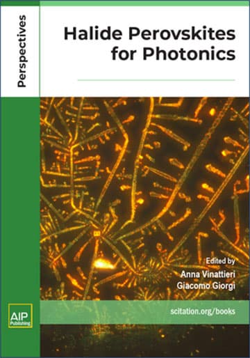 Halide Perovskites for Photonics